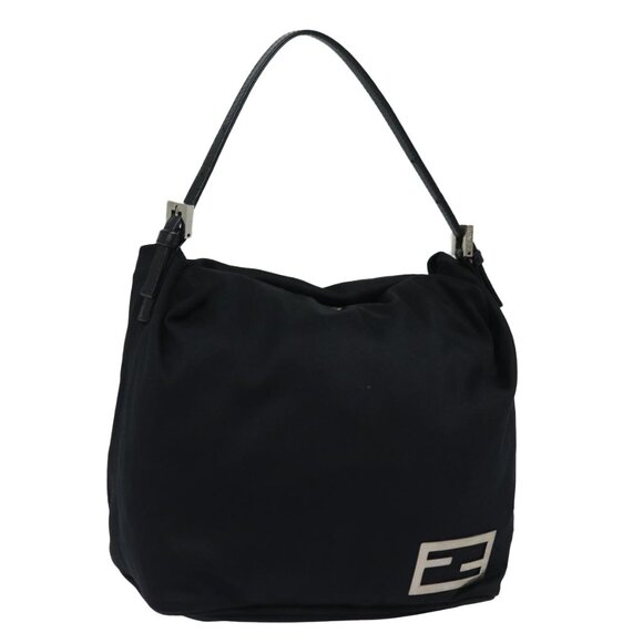 Fendi Black Nylon Shoulder Bag - Picture 2 of 12